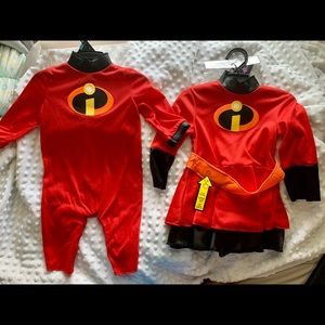 BNWT The Incredibles 2 Costumes